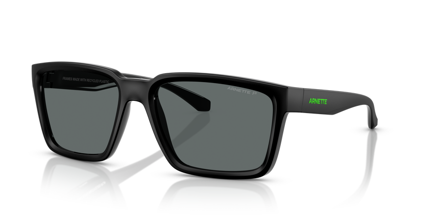ARNETTE-4346 290081 BLACK MATTE TOP/SHINY(POLAR GREY 57*18, , hi-res image number 0