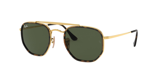 RB-3648M 001 GOLD (GREEN) 52*23, Daurat-Havana, hi-res 0