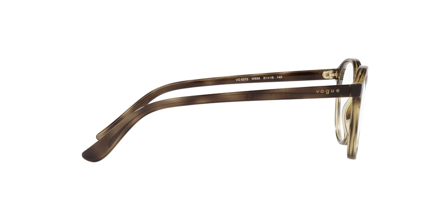 VOGUE-5372/G W656 DARK HAVANA 51*18, Havana, hi-res image number 4