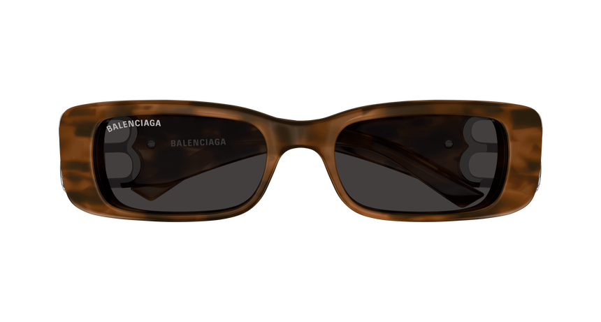 BALENCIAGA-BB0096S/S 023 HAVANA-SILVER (GREY 51*18, Havana, hi-res image number 1