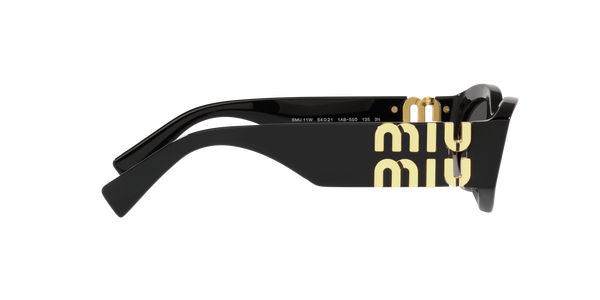 MIUMIU-11W/S 1AB5S0 NEGRA/NEGRA ORO 54*21, Negre, hi-res 8