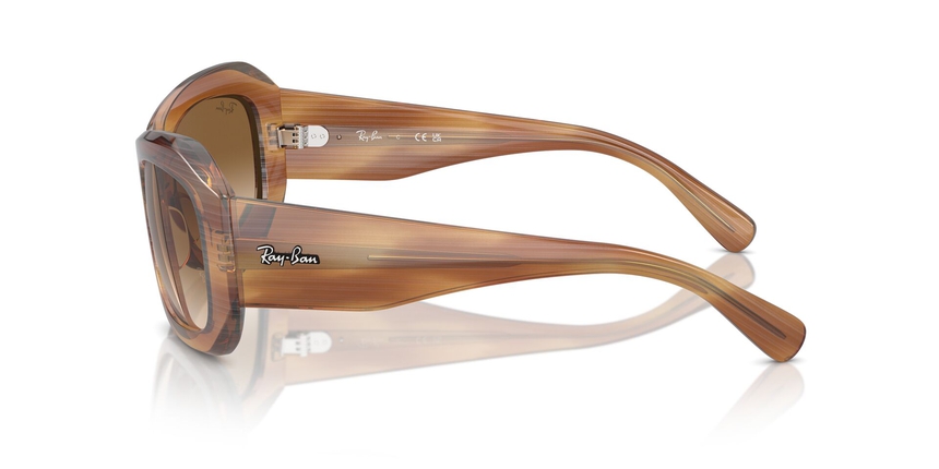 RB-2212 140351 STRIPED BROWN(CLEAR GRADIENT BROWN 56*20, Marró a ratlles, hi-res image number 2