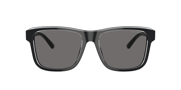 EMPORIO-4208/S 605187 SHINY BLACK/TOP CRYSTAL(DARK GREY POLAR 56*18, Negre | Transparent, hi-res 1