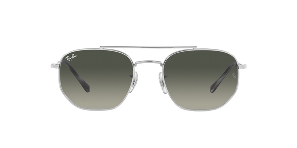 RB-3707 003/71 SILVER(GREY GRADIENT 57*20, Plata, hi-res 1