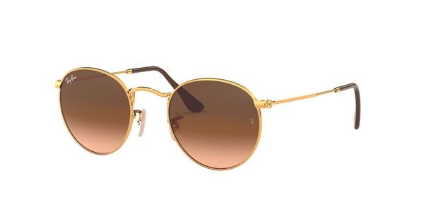 RB-3447 001/51 GOLD(CLEAR GRADIENT BROWN 53*21, Daurat, hi-res 0