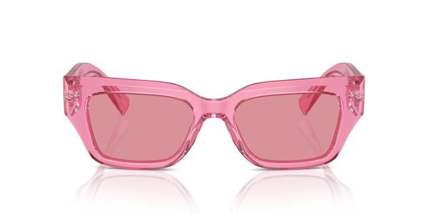 GABBANA-4462/S 314830 TRANSPARENT PINK(PINK MIRROR INTERNAL SILVER 52*18, Rosa transparent, hi-res 1