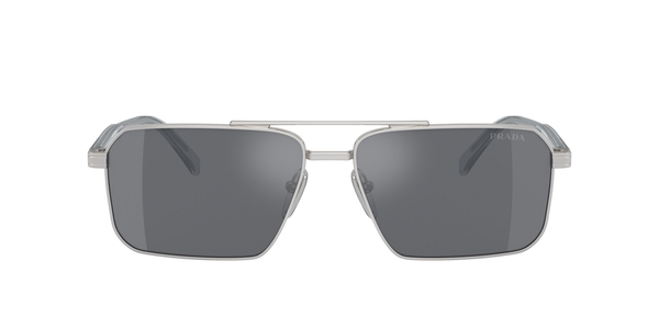 PRADA-A57S/S 1BC175 SILVER/DARK GREY FLASH SILVER 61*15, , hi-res 1