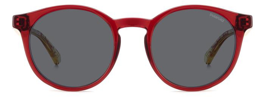 POLAROID-KIDS-8061/S AHY*M9 RED YELLOW(GREY POLARIZED 46*18, Rojo, hi-res image number 1