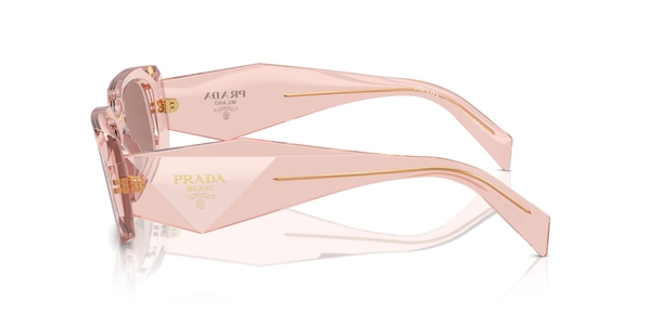 PRADA-17WS/S 19Q10D TRANSPARENT PEACH(LIGHT BROWN 49*20, Peach transparent, hi-res 2