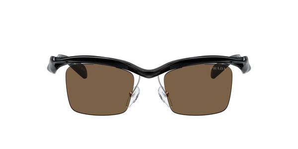 PRADA-A15S/S 1AB8C1 BLACK(DARK BROWN 47*20, , hi-res 1