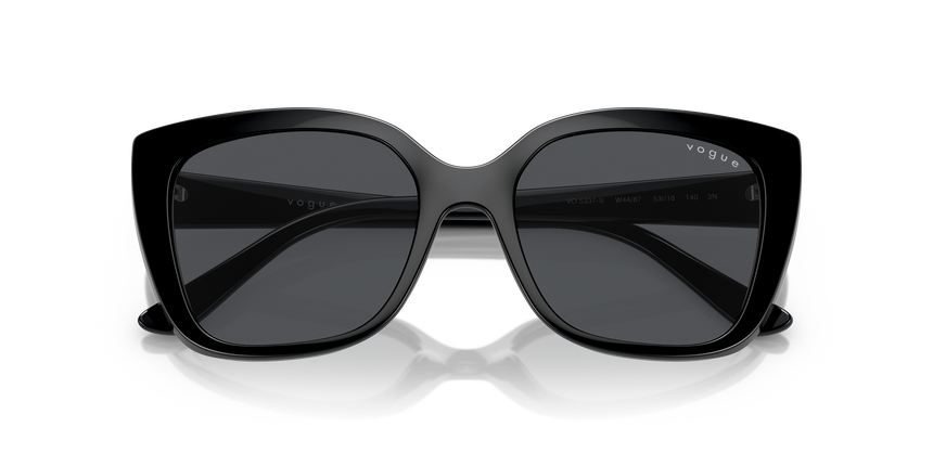 VOGUE-5337S/S W44/87 BLACK(GREY 53*18, , hi-res image number 4