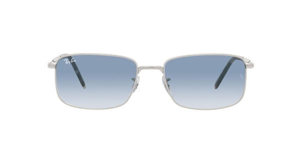RB-3717 003/3F*2N SILVER(CLEAR GRADIENT BLUE 57*18, Platejat, hi-res 1