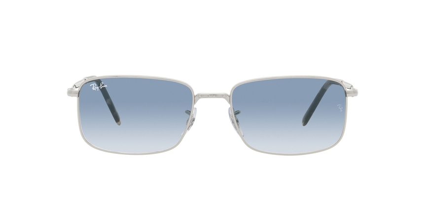 RB-3717 003/3F*2N SILVER(CLEAR GRADIENT BLUE 57*18, Platejat, hi-res image number 1
