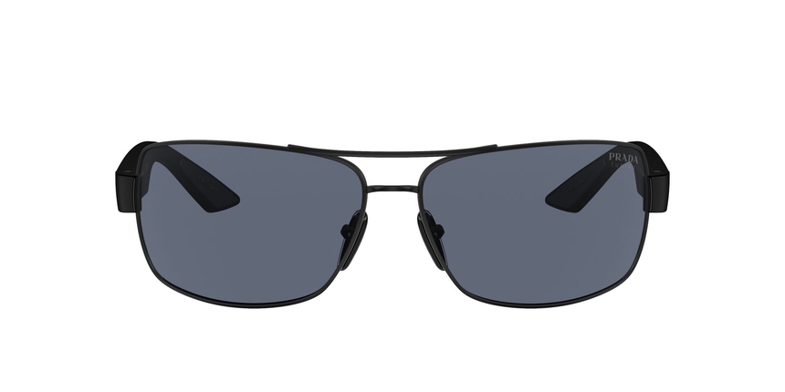 PRADA-SPORT-50ZS/S 1BO09R MATTE BLACK(BLUE TUNING 65*14, Negre mat, hi-res image number 1