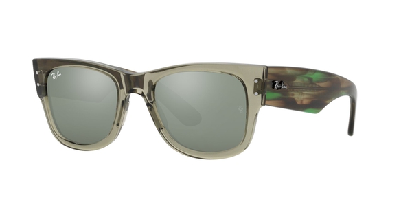 RB-0840S 66355C TRANSPARENT GREEN(GREY MIRROR 51*21, Verd transparent, hi-res 0