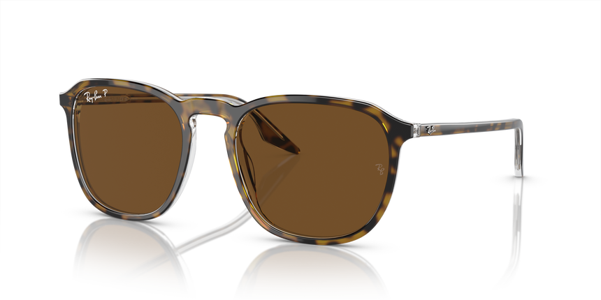 RB-2203 1393/57 HAVANA/TRANSPARENTE (BROWN POL 52*20, Havana | Transparent, hi-res image number 0