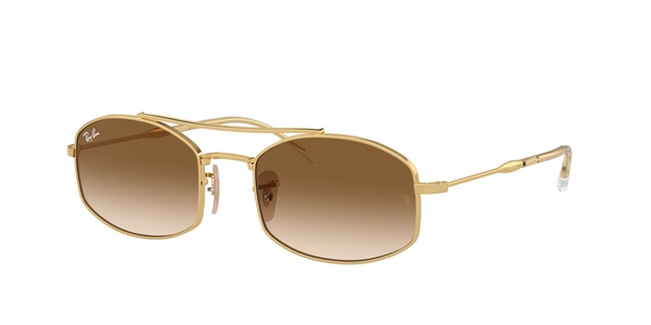 RB-3719 001/51 ARISTA(CLEAR GRADIENT BROWN 51*20, Daurat, hi-res 0