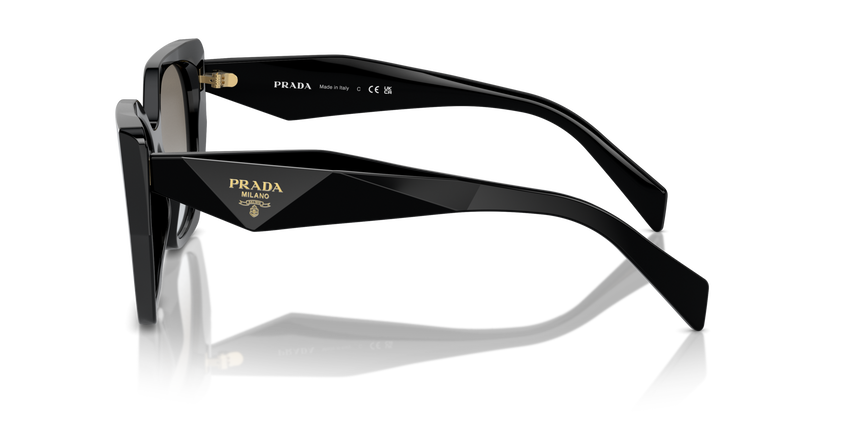 PRADA-19ZS/S 1AB0A7 BLACK (GREY GRADIENT 55*17, Negre, hi-res image number 2