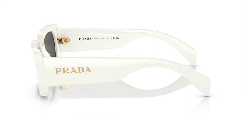 PRADA-A07S/S 1425S0 TALC(DARK GREY 52*20, Blanc, hi-res image number 2