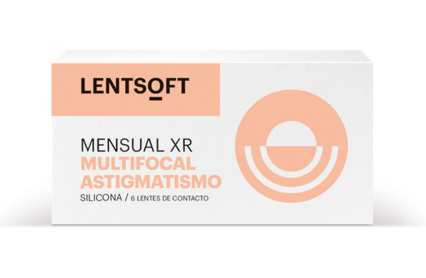 lentsoft mensual silicona multifocal astigmatisme xr 6 unitats