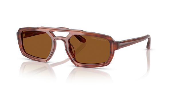 EMPORIO-4240U/S 620373 SHINY HAVANA BROWN(DARK BROWN 53*22, , hi-res 0