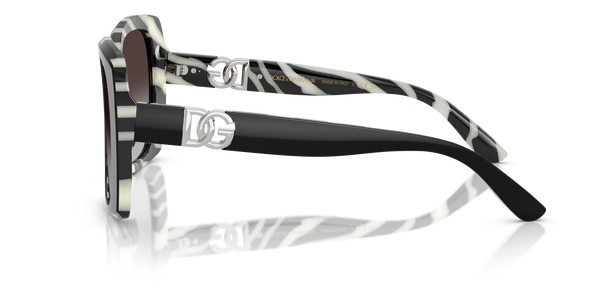 GABBANA-4475/S 33728G BLACK ON ZEBRA(GREY GRADIENT 56*19, Negre | Cebra, hi-res 2