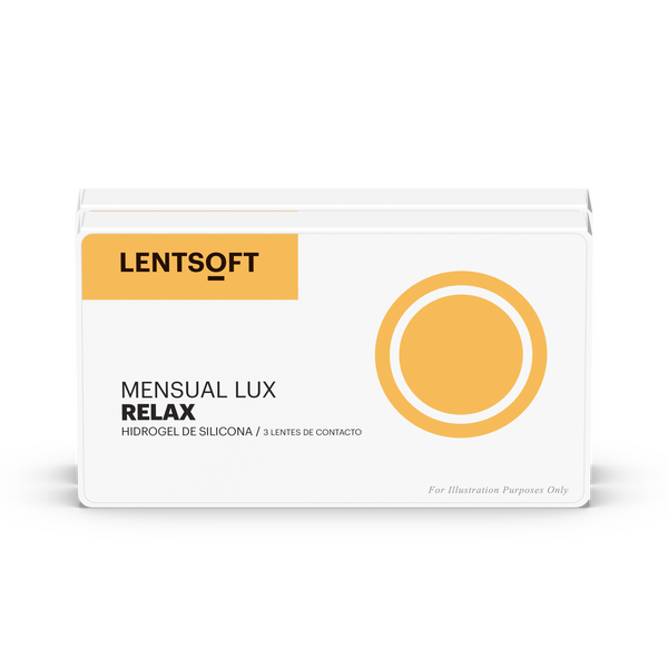lentsoft mensual lux silicona relax 6
