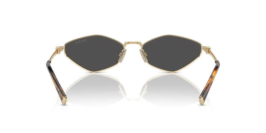 MIUMIU-56ZS/S ZVN5S0 PALE GOLD (DARK GREY) 56*17, Daurat, hi-res image number 3