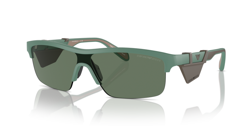 EMPORIO-4218/S 610276 MATTE ALPINE GREEN/DARK GREEN 35*135, Verd mat, hi-res image number 0
