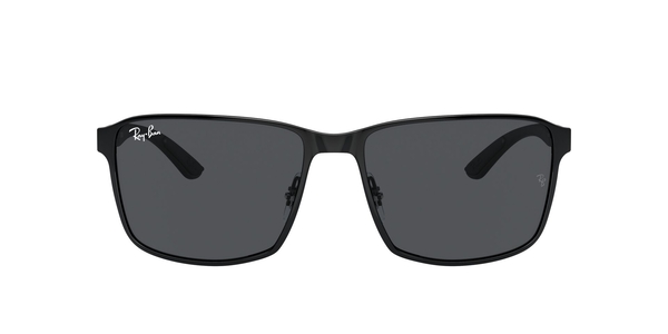 RB-3721 186/87 MATTE BLACK ON BLACK( 59*17, Negre, hi-res 1