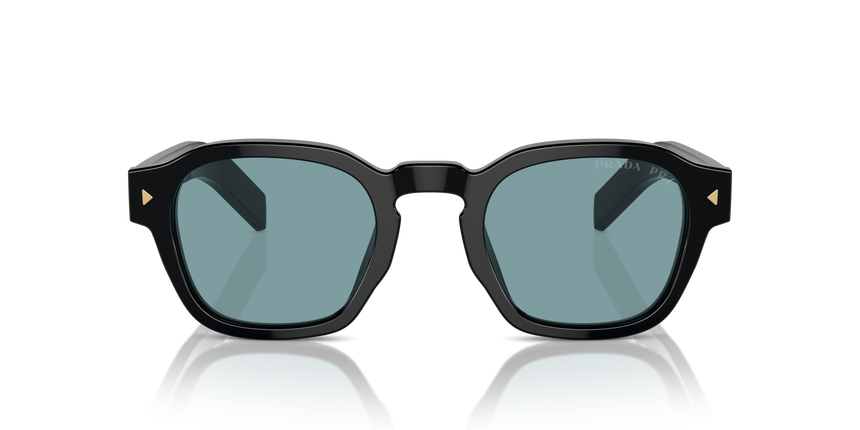 PRADA-A16S/S 16K04D BLACK(GREEN POLAR) 49*24, Negre, hi-res image number 1