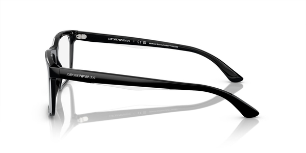 EMPORIO-3227/G 6051 SHINY BLACK/TOP CRYSTAL 56*17, Negre | Transparent, hi-res 2