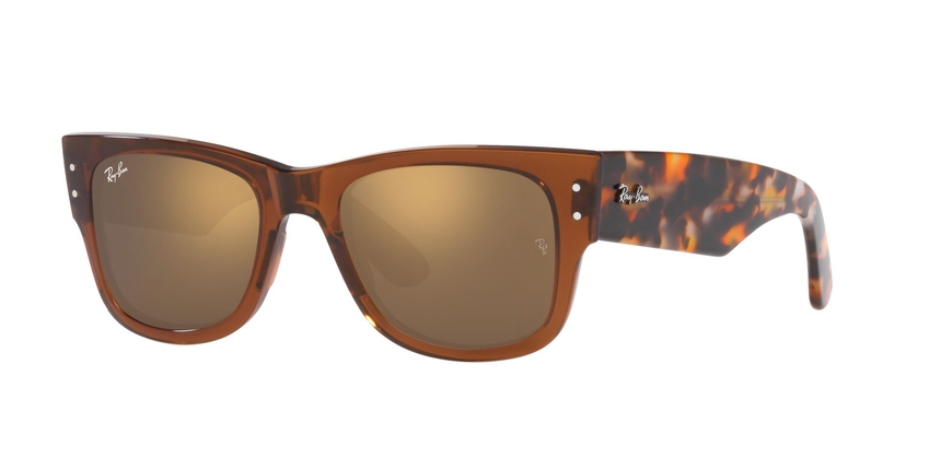 RB-0840S 663693 TRANSPARENT BROWN(LIGHT BROWN MIRROR GOLD 51*21, Marró transparent, hi-res image number 0