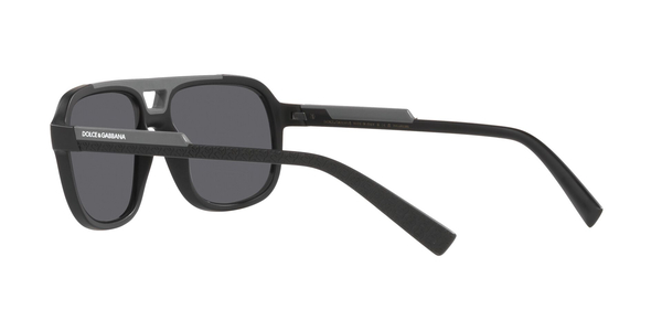 GABBANA-6179/S 252581 MATTE BLACK(POLAR DARK GREY 58*16, Negre, hi-res 8