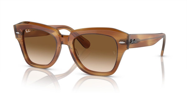 RB-2186 140351 STRIPED BROWN(CLEAR GRADIENT BROWN 52*20, Marró a ratlles, hi-res 0
