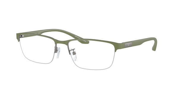 emporio-1147/g 3367 matte gunmetal/sage green 57*17