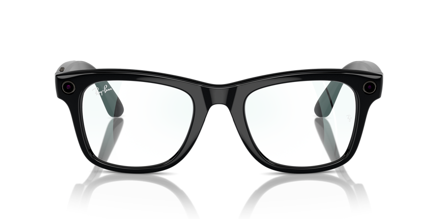 RB-META-4008 601/SB SHINY BLACK(CLEAR 53*22, Negre, hi-res image number 1