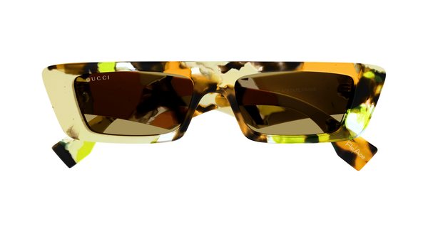 GUCCI-GG1625S/S 001 YELLOW (BROWN) 54*16, Groc, hi-res 1