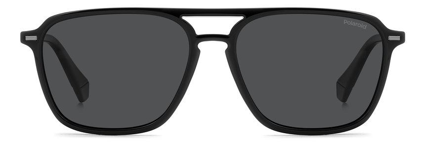 POLAROID-4182/S/X/S 807*M9 BLACK(GREY POLARIZED 57*16, Negre, hi-res image number 1