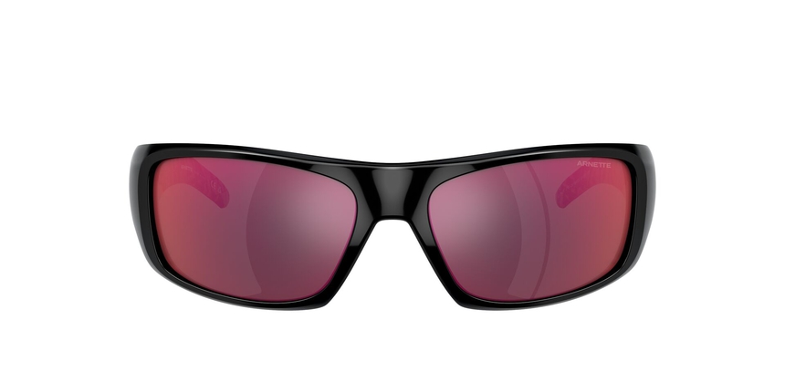 ARNETTE-4182 29166Q BLACK(GREY MIRROR ORANGE/YELLOW 62*17, Negre, hi-res image number 1