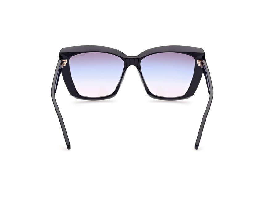 TOMFORD-0920/S 01B shiny black  (gradient smoke 57*15, Negre, hi-res image number 4