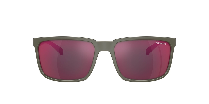 ARNETTE-4251 28546R MATTE MILITARY(GREY MIRROR ORANGE/YELLOW 58*17, Verd mat, hi-res image number 1