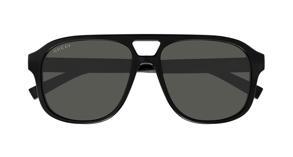 GUCCI-1856S/S 001 BLACK-BLACK-GREY 57*15, , hi-res 1