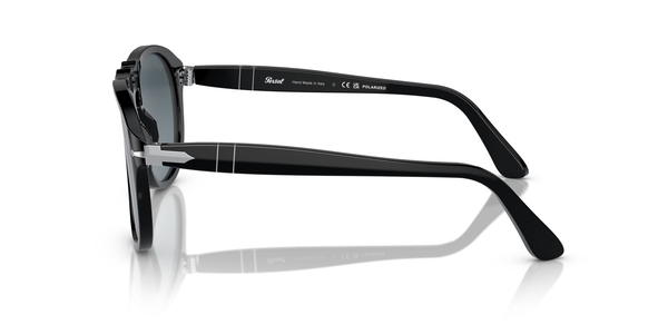 PERSOL-0649/S 95/S3 BLACK/LIGHT BLUE GRADIENT DARK BLUE 54*20, Negre, hi-res 2