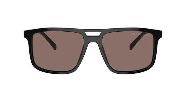 PRADA-A22S/S 16K30H BLACK/POLAR BROWN 56*18, , hi-res 1