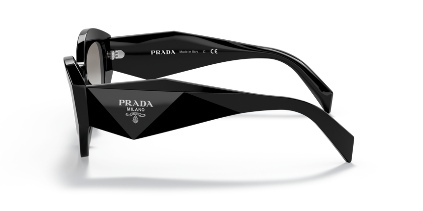 PRADA-07YS/S 1AB0A7 BLACK(GREY GRADIENT 53*19, Negre, hi-res image number 2