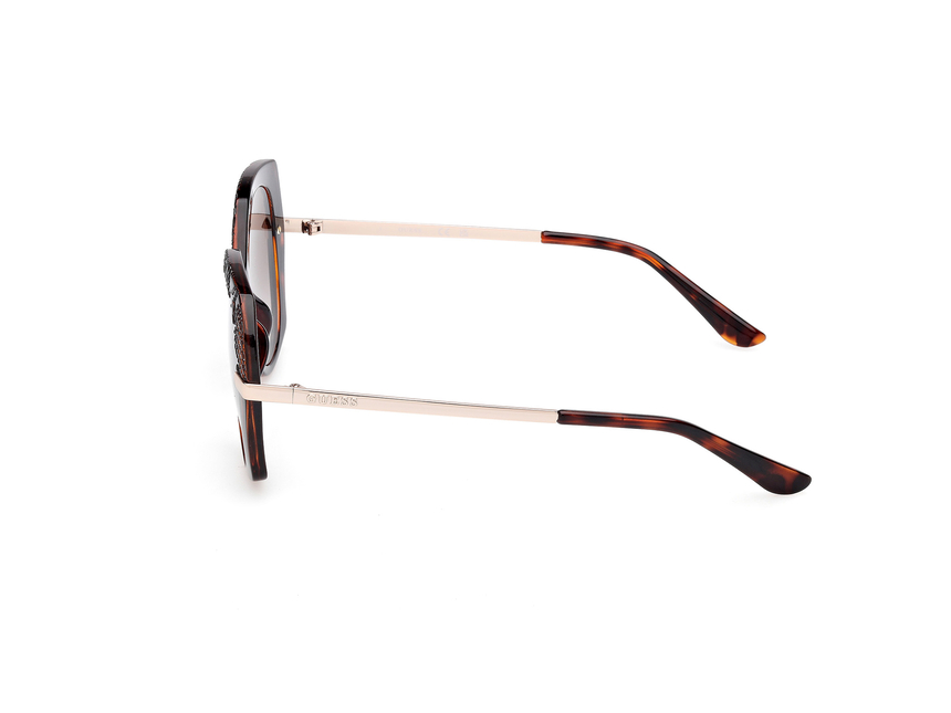 GUESS-00215/S 52F dark havana 55*18, Havana, hi-res image number 1