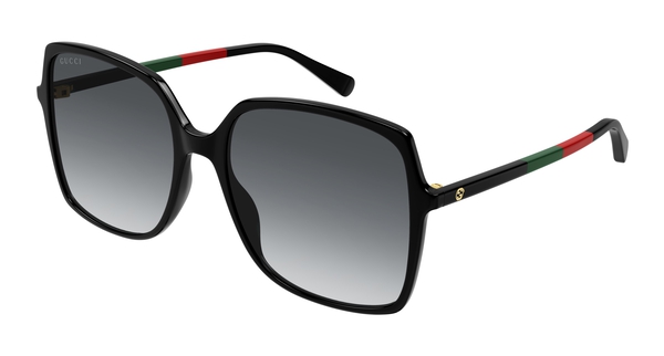 GUCCI-0544S/S 007 BLACK-BLACK (GREY 57*18, , hi-res 0