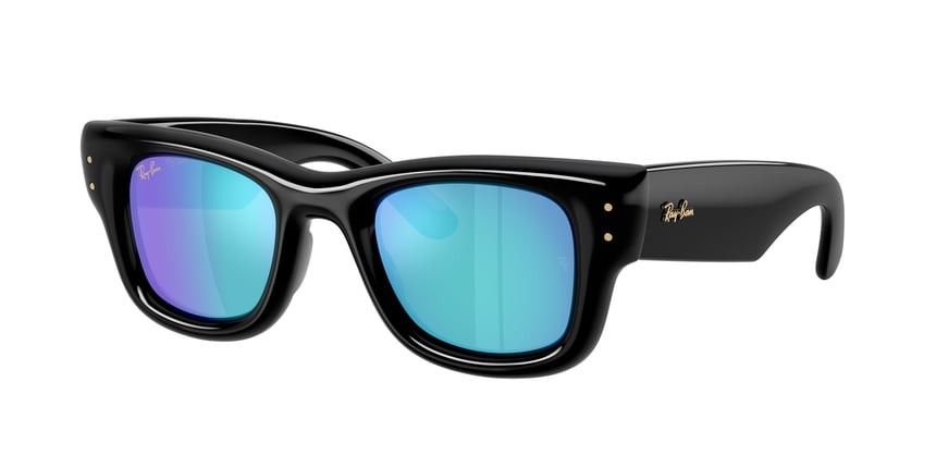 RB-4940 601/55 BLACK(LIGHT GREEN MIRROR BLUE 50*23, , hi-res image number 0