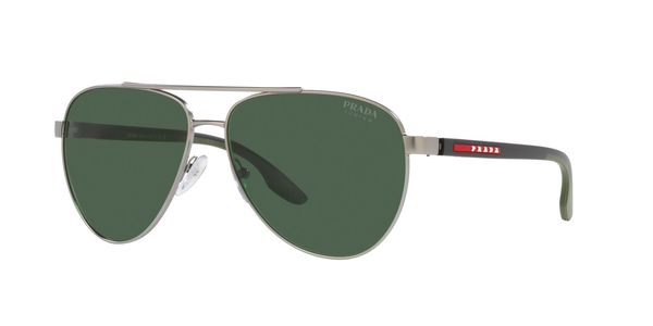 prada-sport-52ys/s 7cq06u matt gunmetal(green tuning 61*14